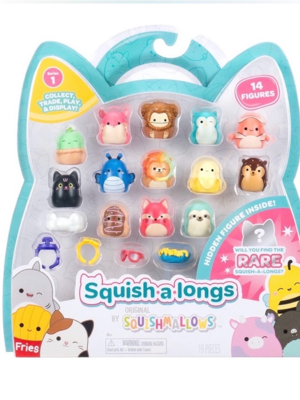 Squish-a-Longs Squishmallows 14-Figure Collectible Set - Multi-Color